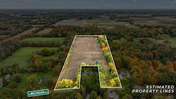 16.1 Acres of Land for Sale in Parma, Michigan