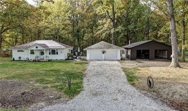 1.6 Acres of Land with Home for Sale in Southington, Ohio