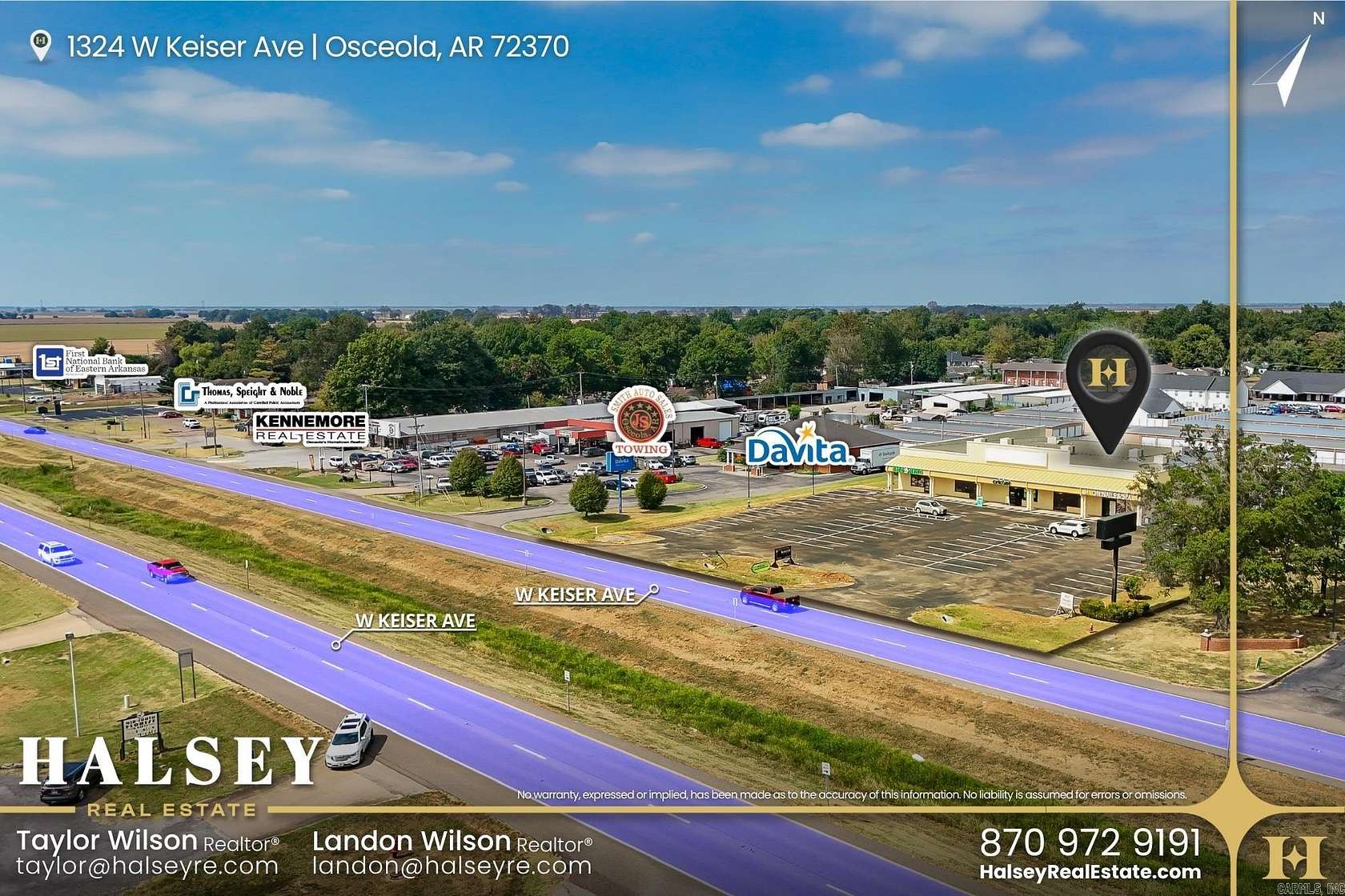 1.89 Acres of Improved Commercial Land for Sale in Osceola, Arkansas