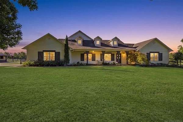 4 Acres of Land with Home for Sale in Jenks, Oklahoma