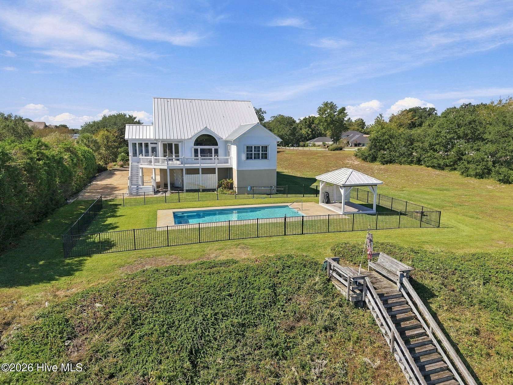1.79 Acres of Land with Home for Sale in Hampstead, North Carolina