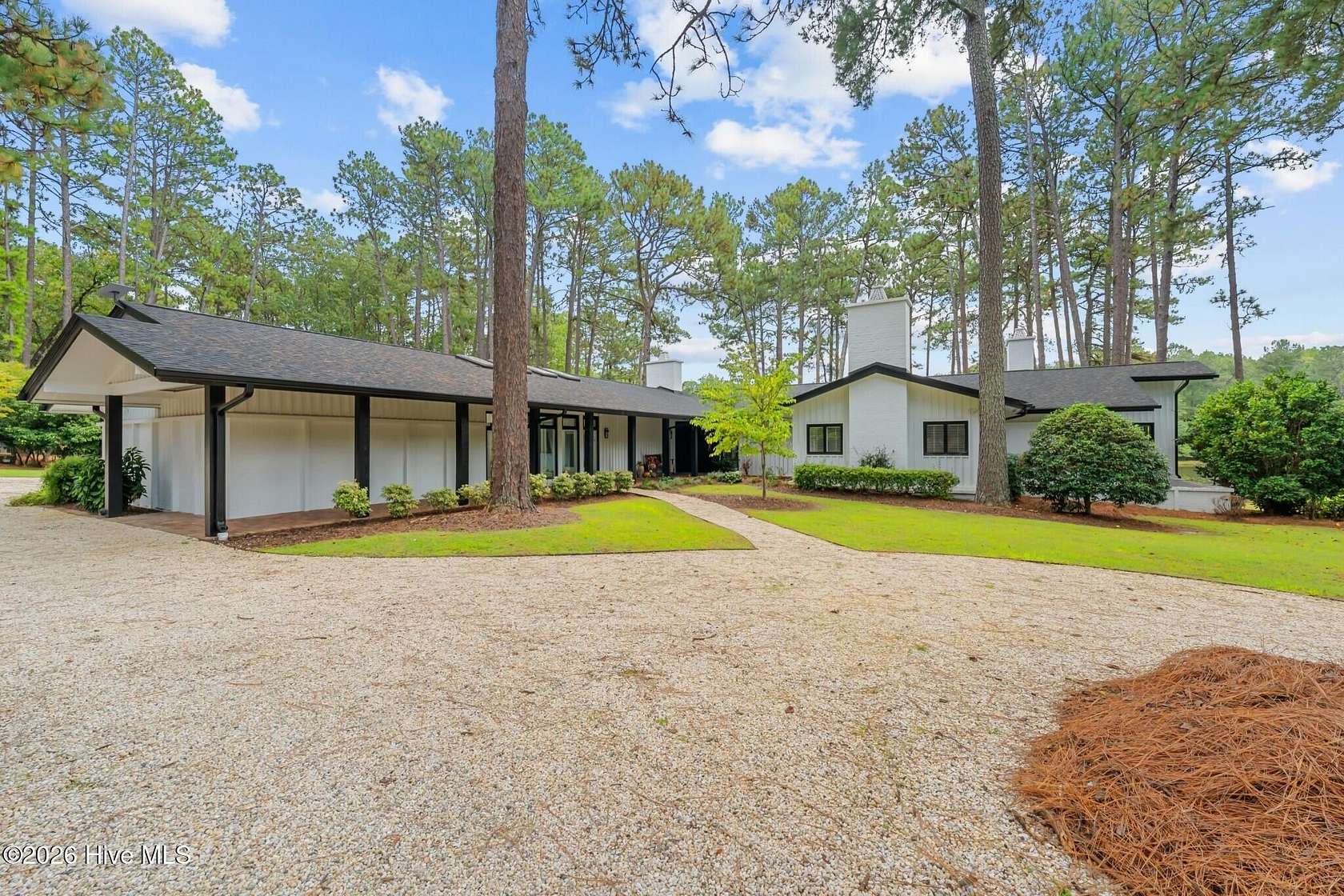 16 Acres of Land with Home for Sale in Southern Pines, North Carolina