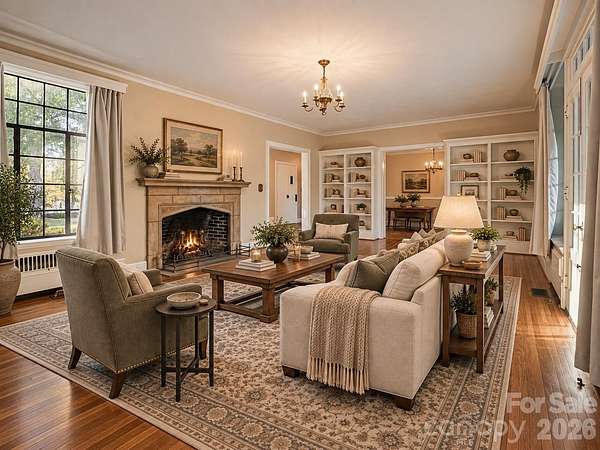 6.5 Acres of Land with Home for Sale in Kings Mountain, North Carolina