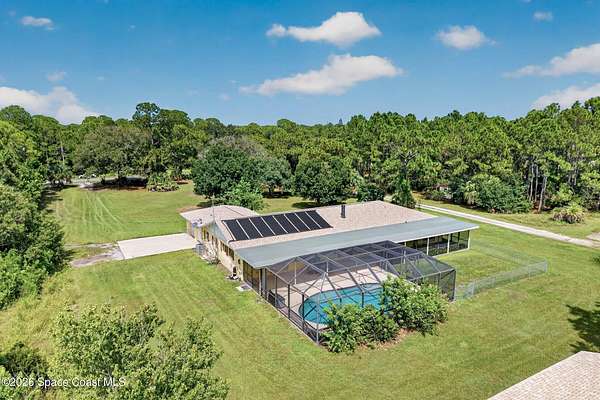 2 Acres of Land with Home for Sale in Malabar, Florida