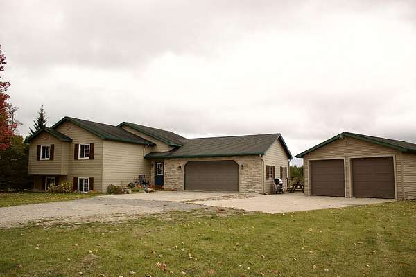 1.86 Acres of Land with Home for Sale in Roscommon, Michigan