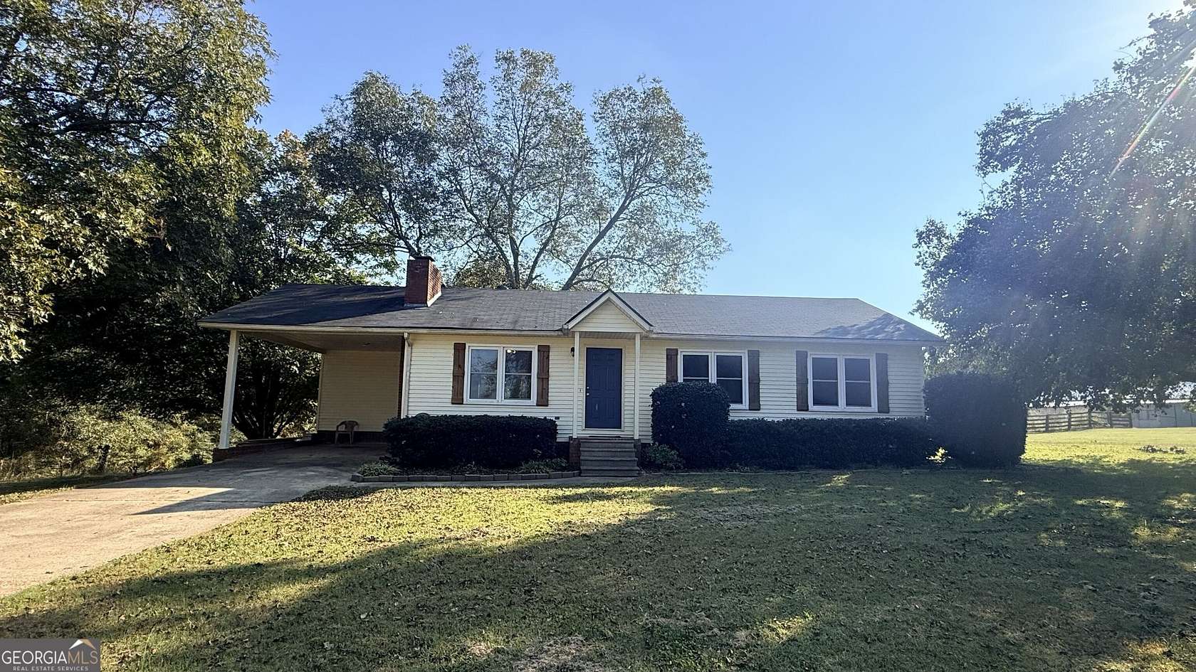 5 Acres of Land with Home for Sale in Bowdon, Georgia