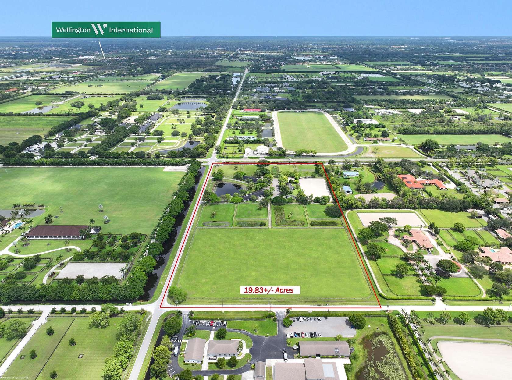 19.8 Acres of Land with Home for Sale in Wellington, Florida
