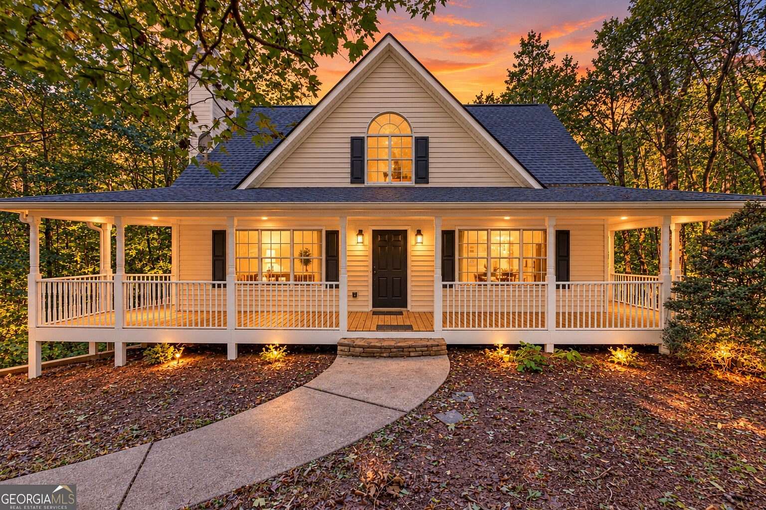 1.6 Acres of Land with Home for Sale in Dawsonville, Georgia