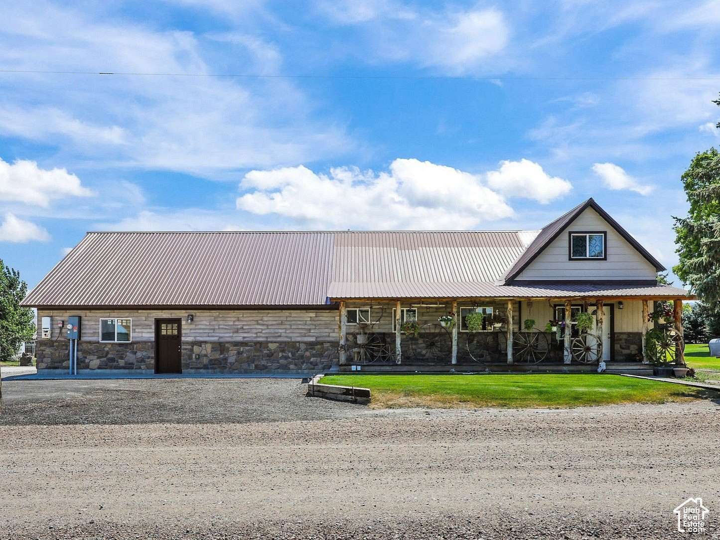 44 Acres of Agricultural Land with Home for Sale in Weston, Idaho