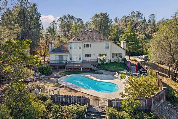 4.83 Acres of Land with Home for Sale in Redding, California