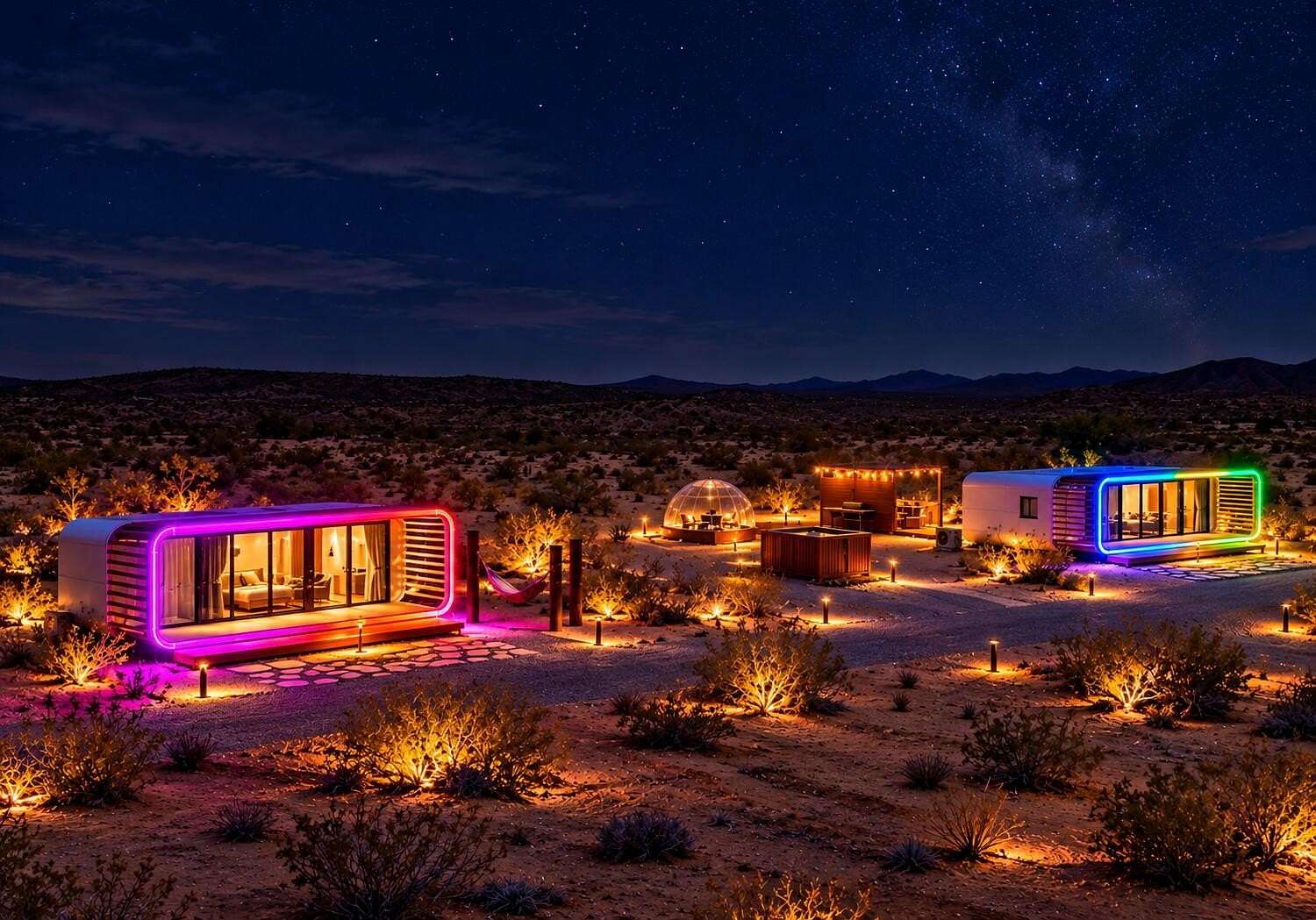 36 Acres of Recreational Land with Home for Sale in Joshua Tree, California