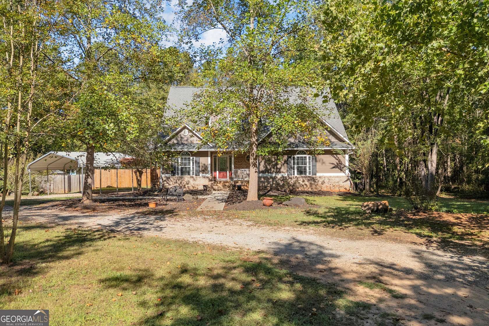 1.53 Acres of Land with Home for Sale in Danielsville, Georgia