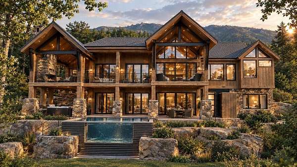 3.33 Acres of Land with Home for Sale in Blue Ridge, Georgia