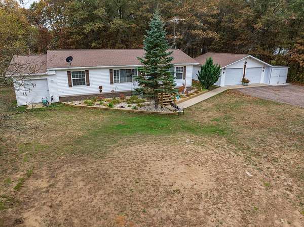 2 Acres of Land with Home for Sale in Necedah, Wisconsin