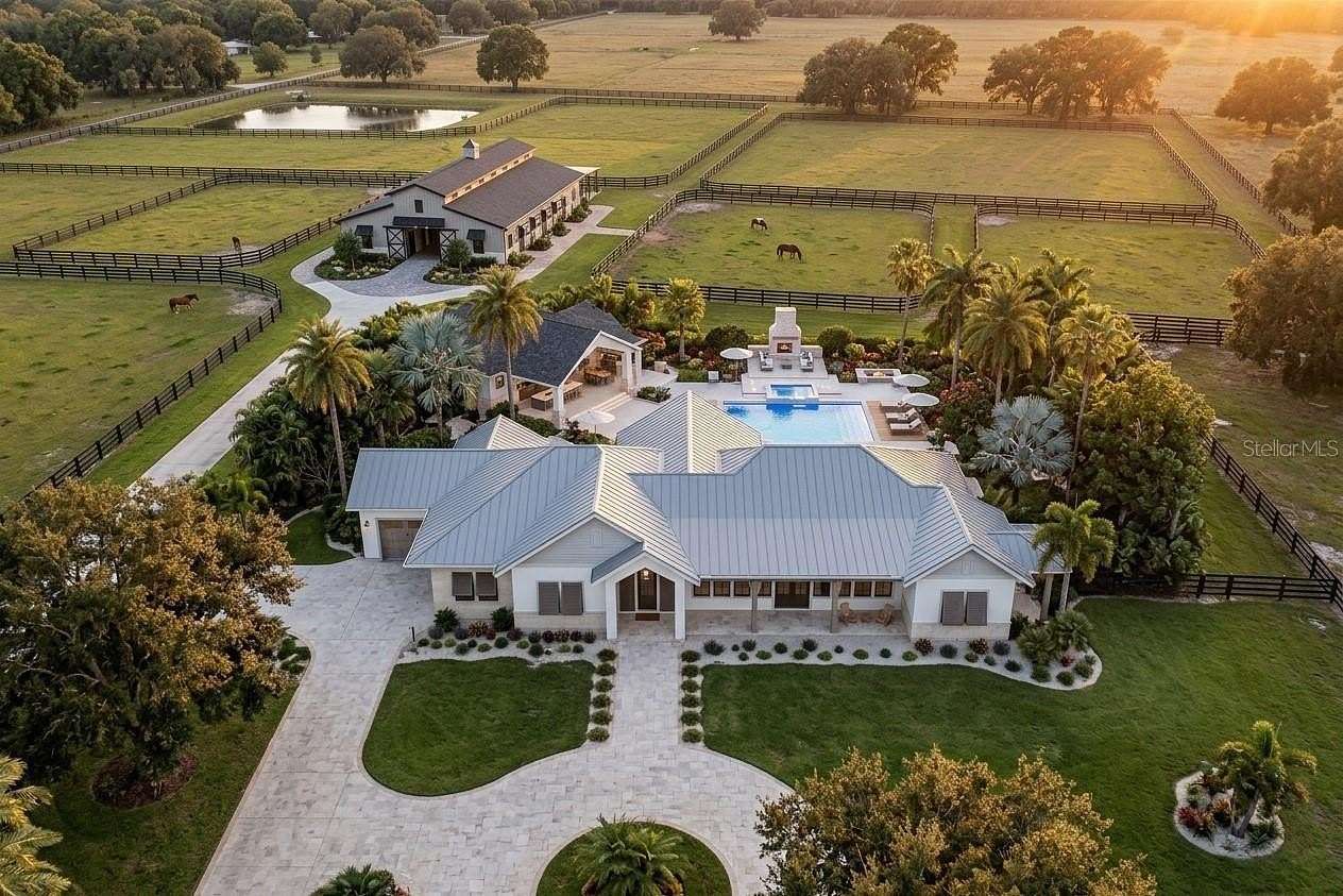 20 Acres of Land with Home for Sale in Myakka City, Florida