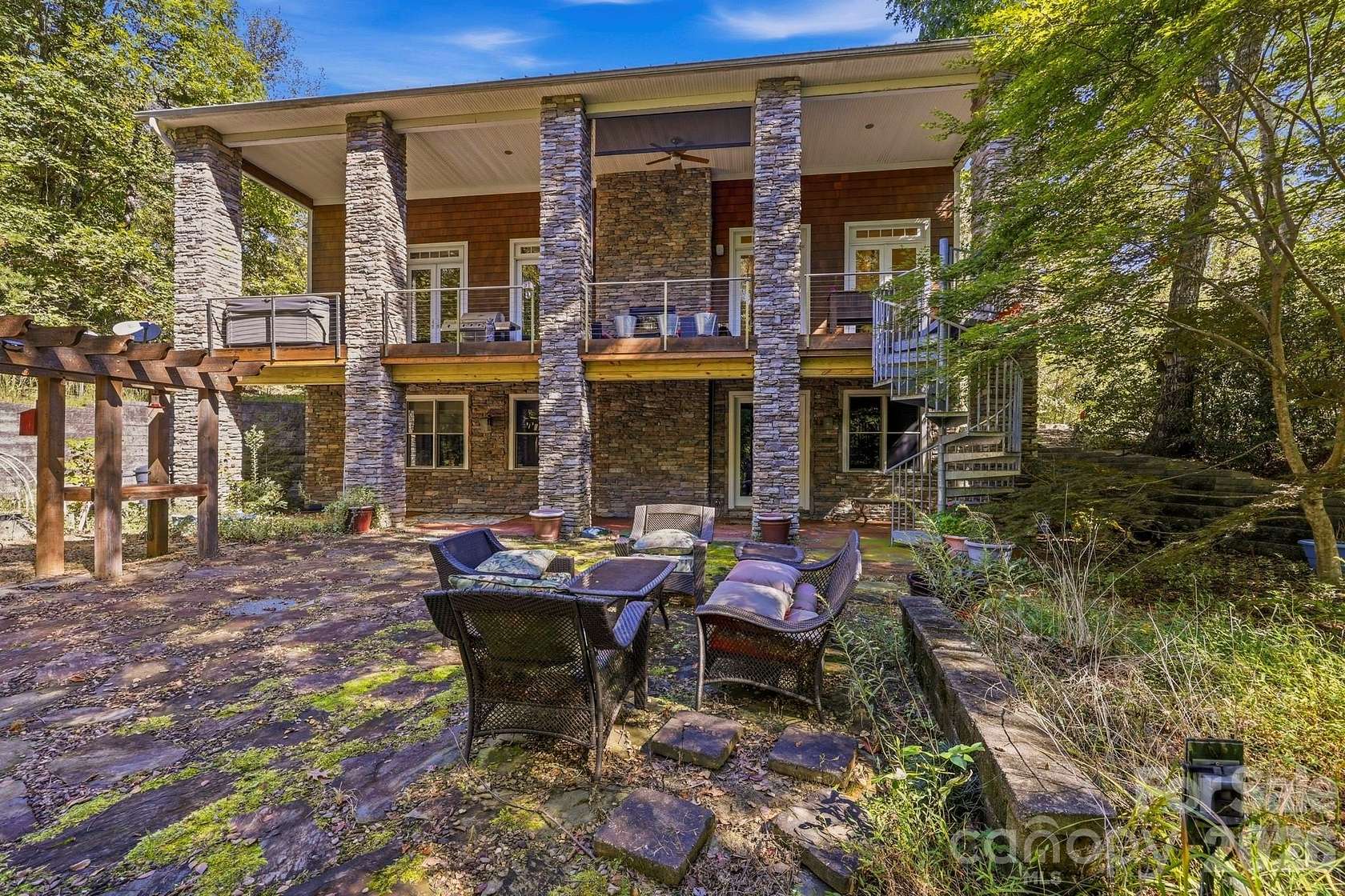 2.1 Acres of Land with Home for Sale in Lake Lure, North Carolina