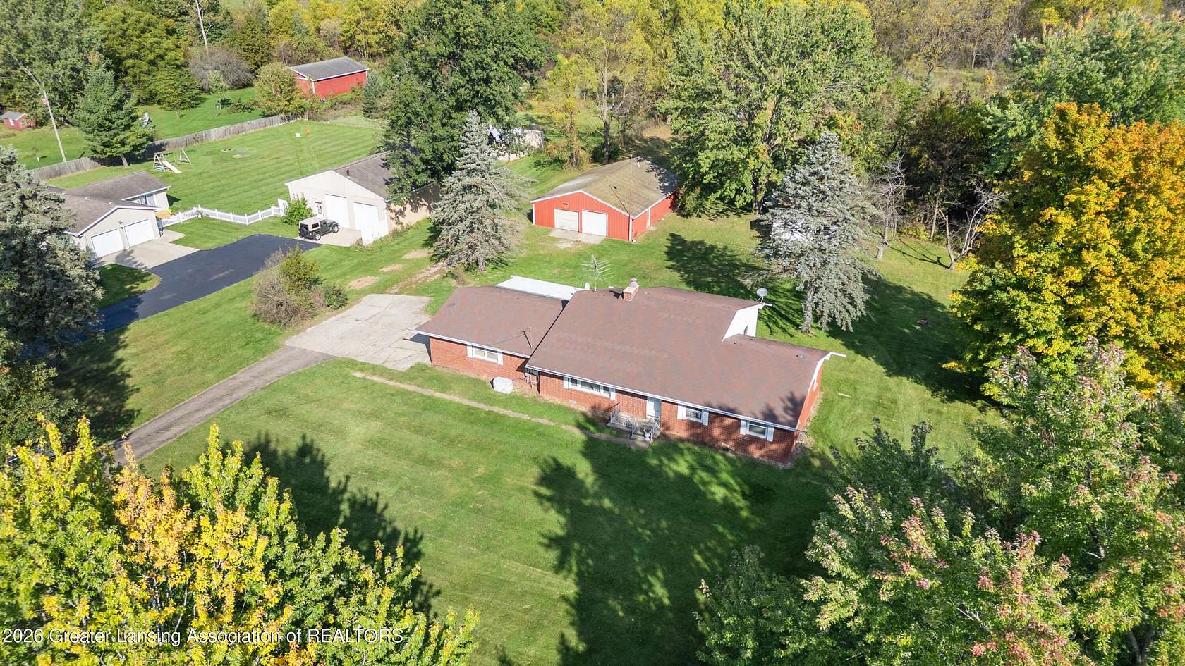 3.16 Acres of Land with Home for Sale in Grand Ledge, Michigan