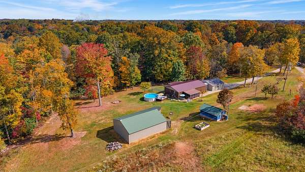 4.43 Acres of Land with Home for Sale in Pomeroy, Ohio
