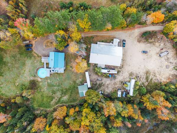 5.5 Acres of Land with Home for Sale in Dixfield, Maine