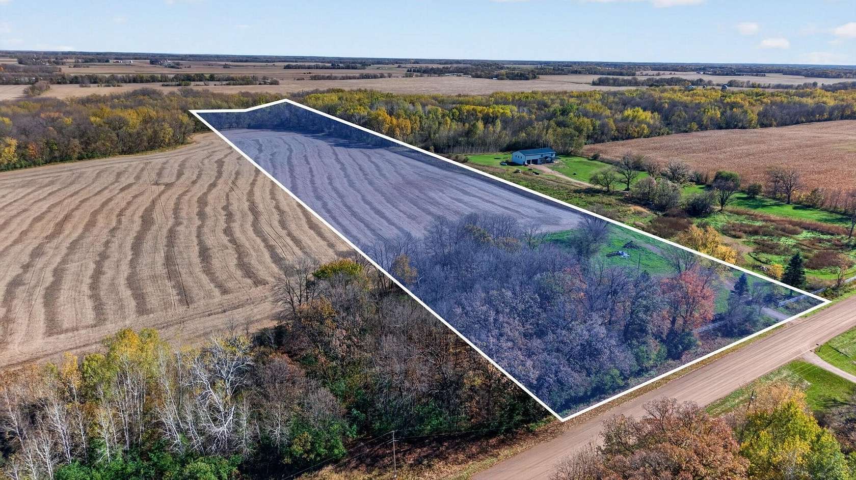 14.3 Acres of Land for Sale in Princeton, Minnesota
