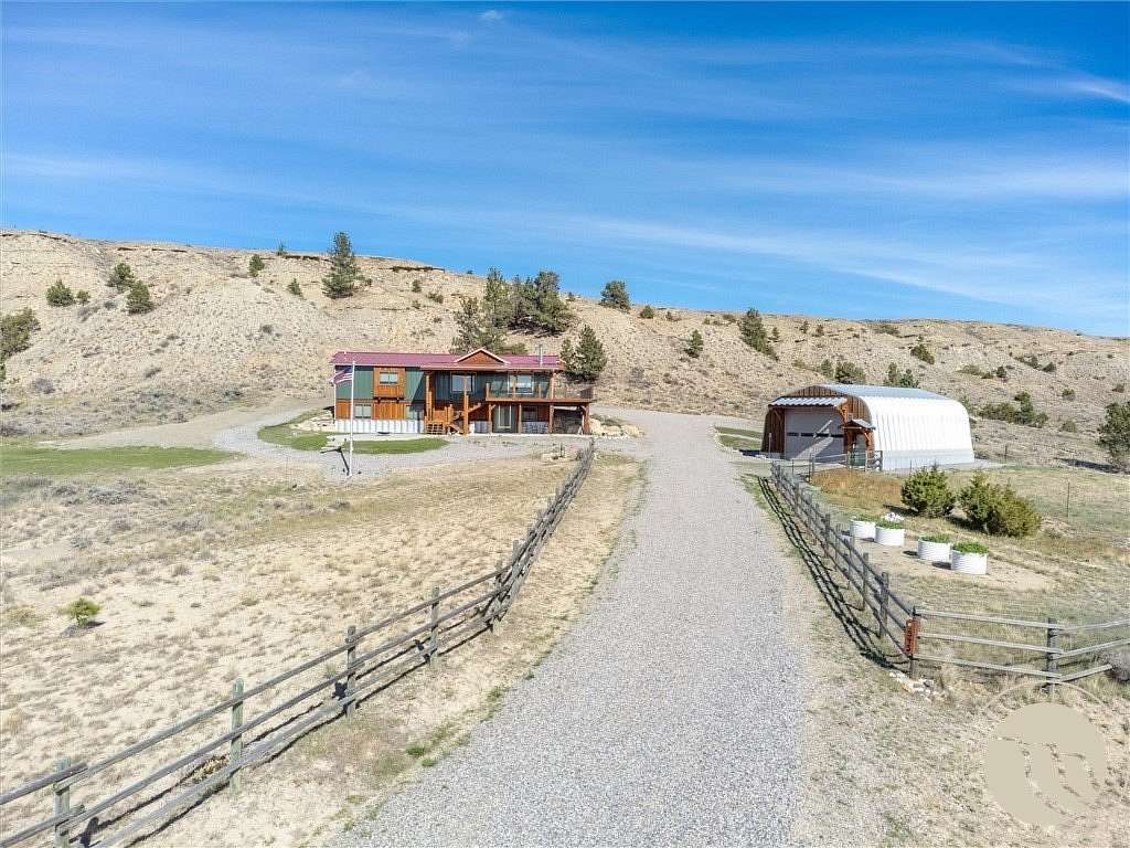 10 Acres of Land with Home for Sale in Molt, Montana