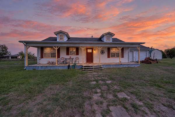 12.6 Acres of Land with Home for Sale in Point, Texas