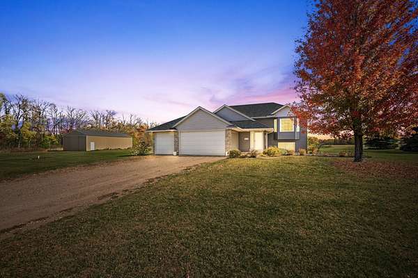 9.79 Acres of Land with Home for Sale in Harris, Minnesota
