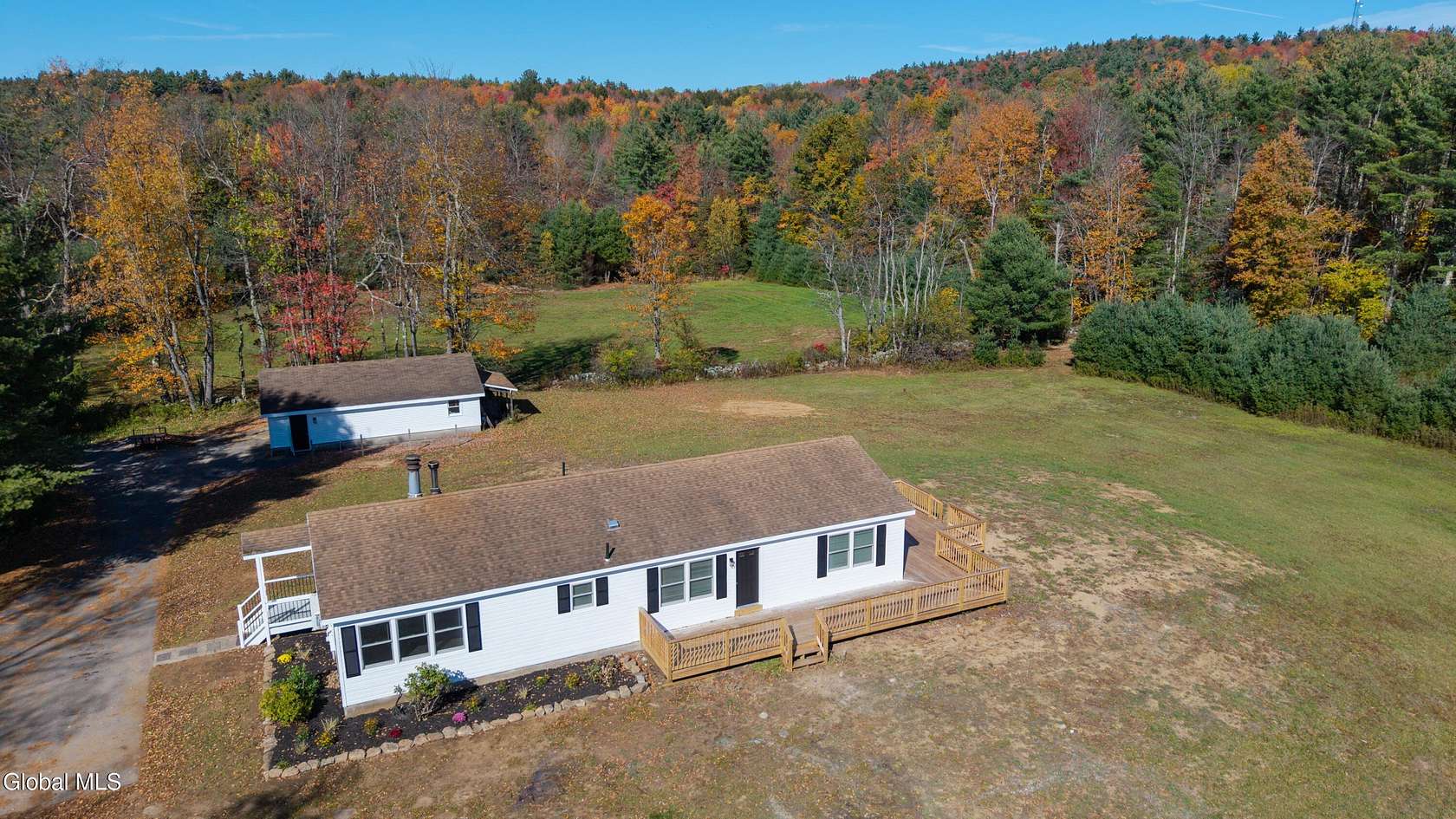 8.36 Acres of Land with Home for Sale in Middle Grove, New York