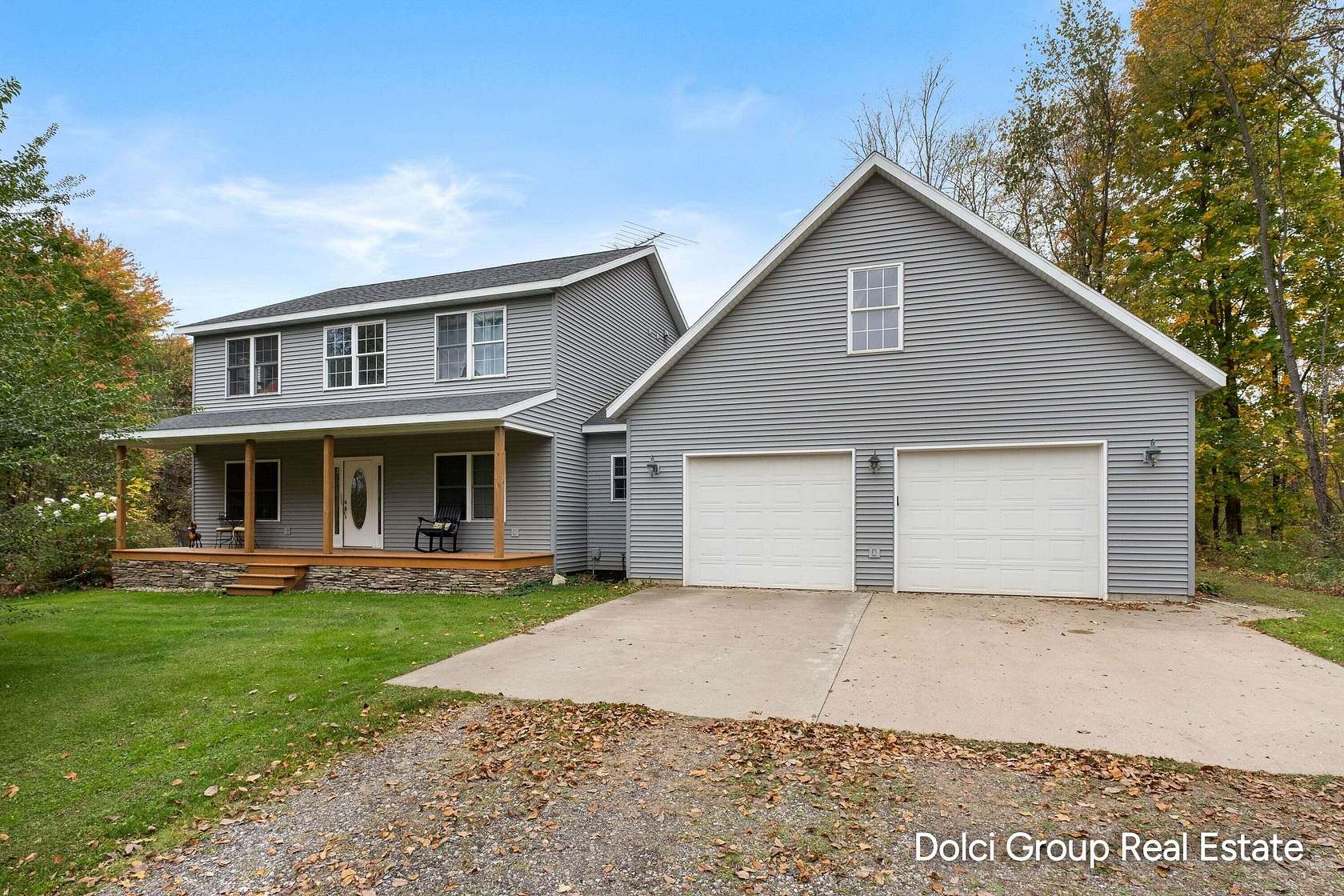 4.85 Acres of Land with Home for Sale in Marne, Michigan