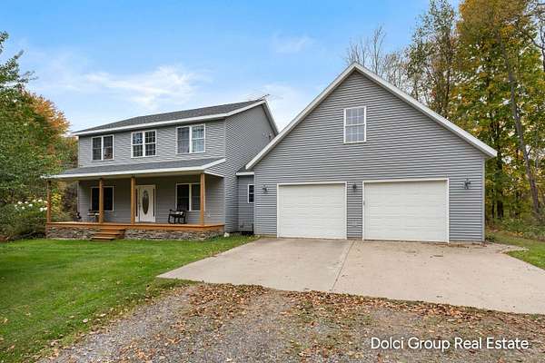 4.85 Acres of Land with Home for Sale in Marne, Michigan