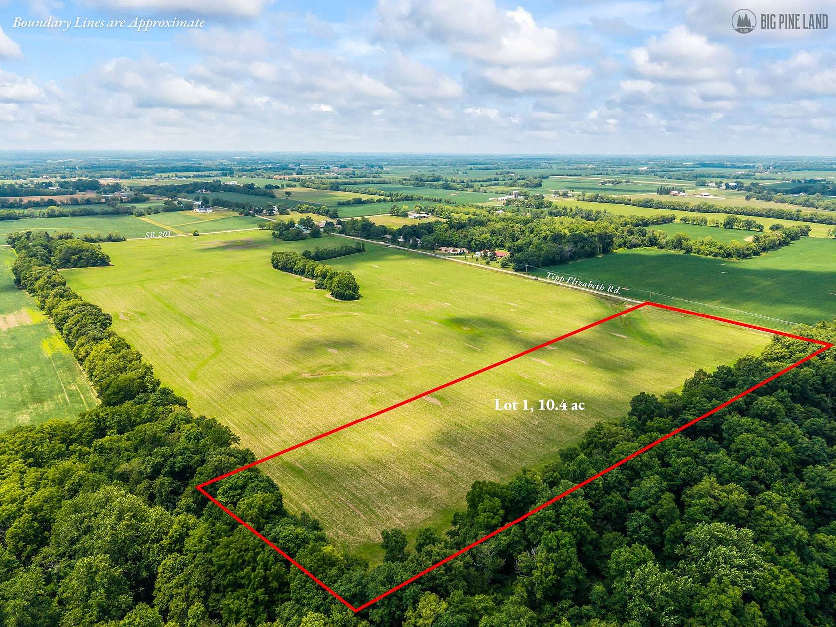 10.4 Acres of Land for Sale in Tipp City, Ohio