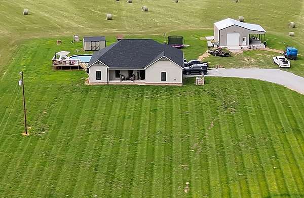 40 Acres of Recreational Land with Home for Sale in Minor Hill, Tennessee
