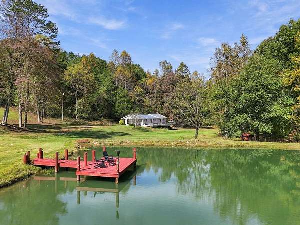 18 Acres of Land with Home for Sale in Blue Ridge, Georgia