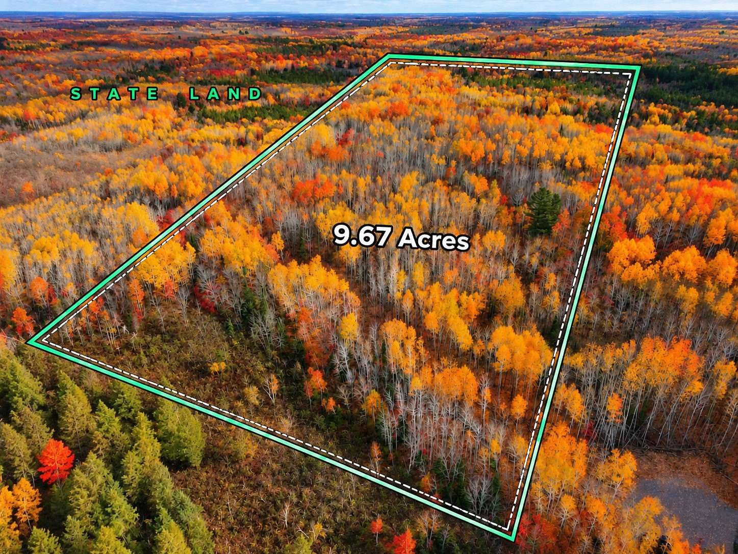 9.67 Acres of Residential Land for Sale in Solon Springs, Wisconsin