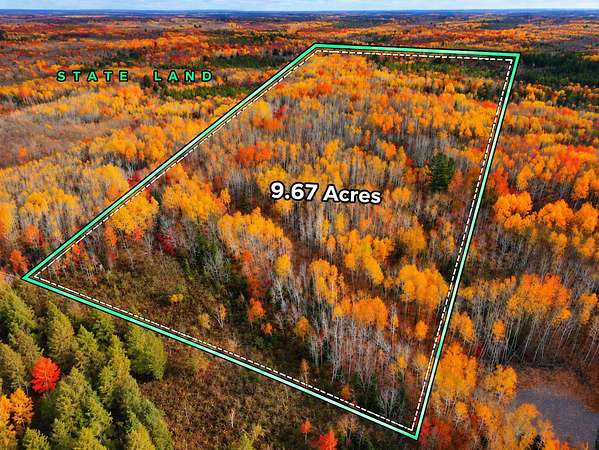 9.67 Acres of Residential Land for Sale in Solon Springs, Wisconsin