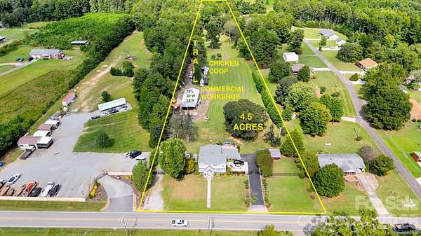 4.5 Acres of Improved Mixed-Use Land for Sale in Iron Station, North Carolina