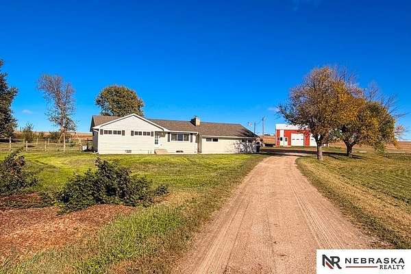 3.89 Acres of Land with Home for Sale in Fremont, Nebraska