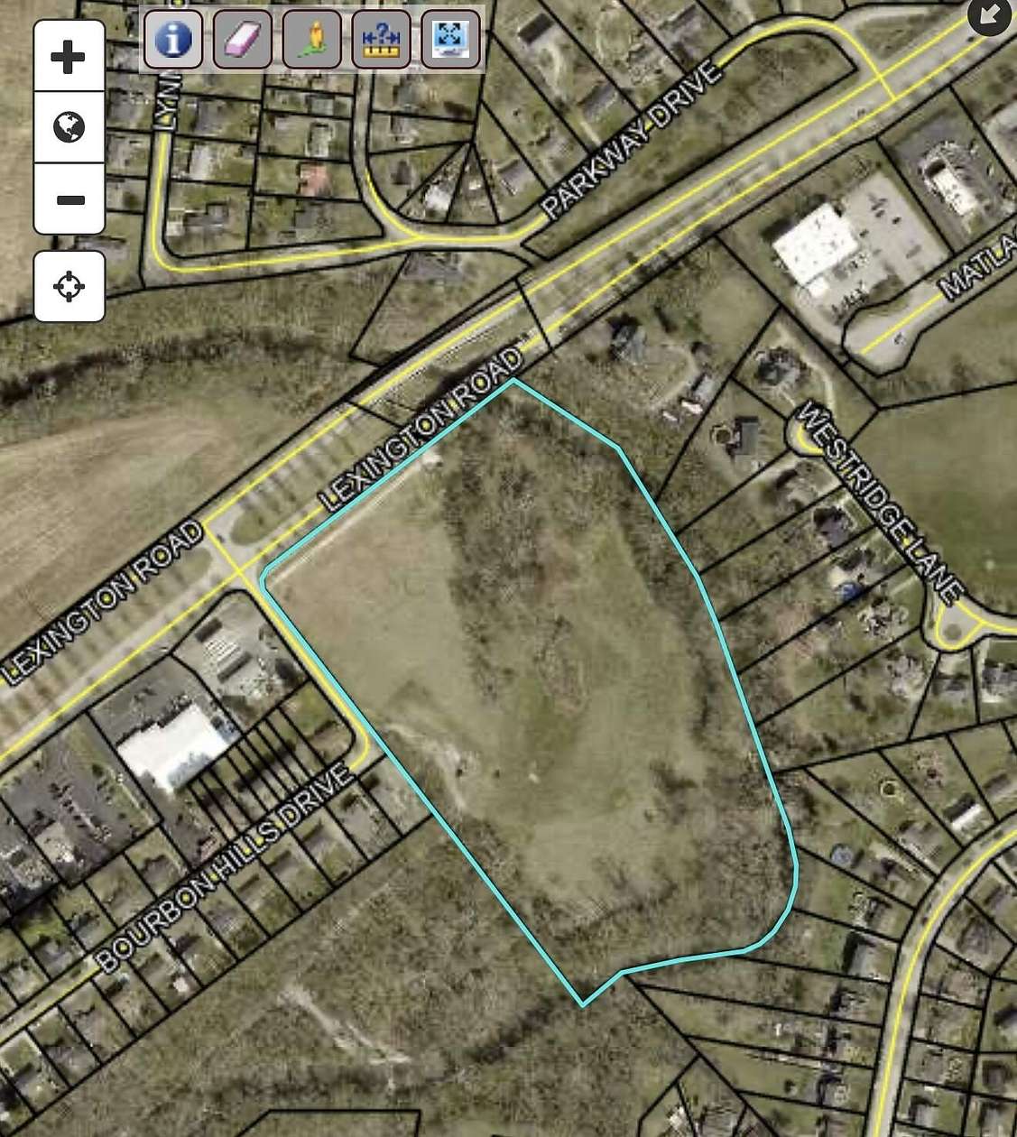 13.8 Acres of Commercial Land for Sale in Paris, Kentucky