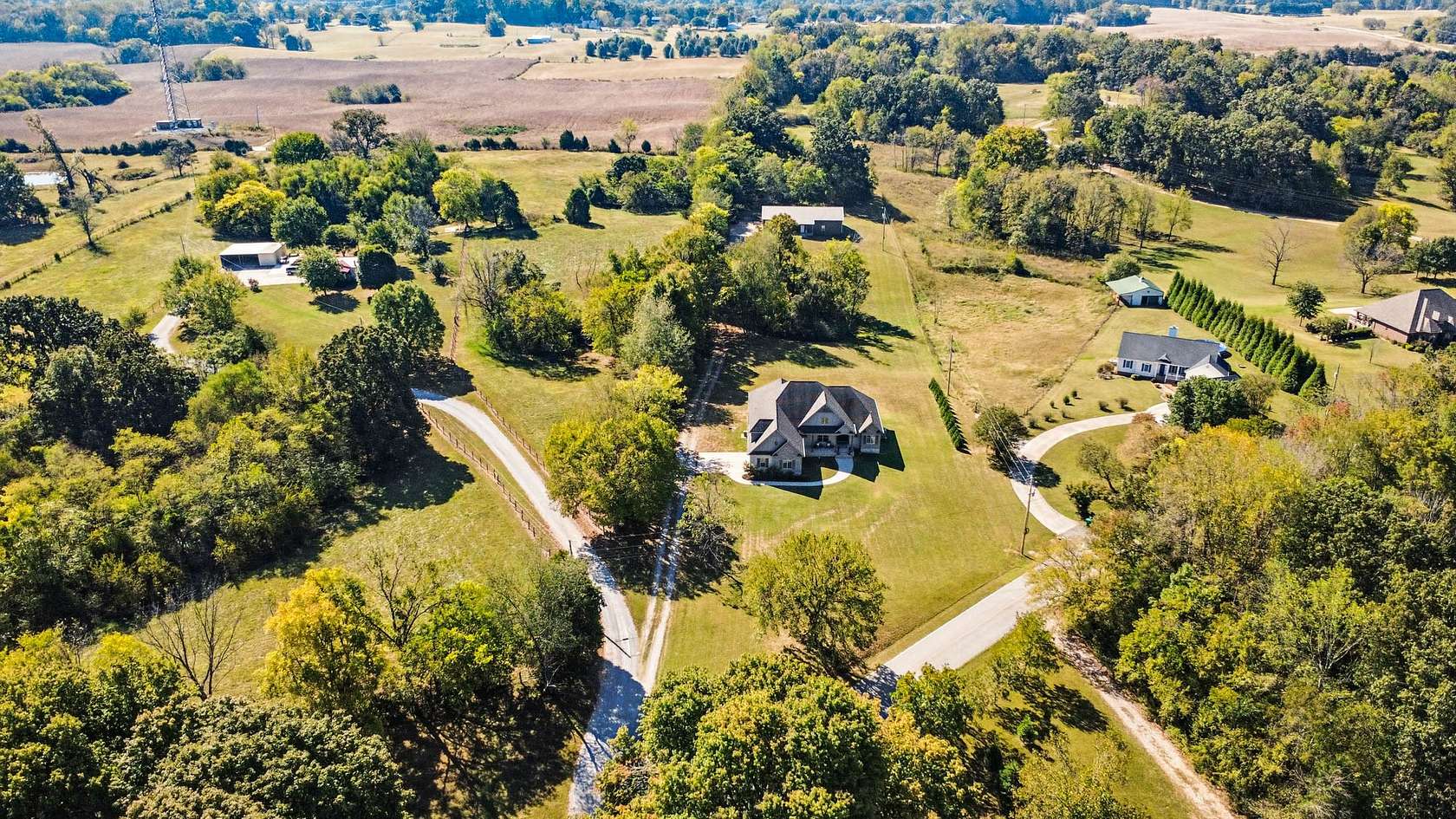5.5 Acres of Land with Home for Sale in Adams, Tennessee