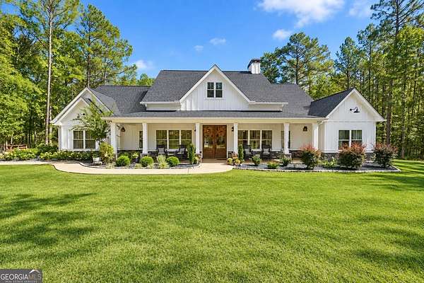 5.25 Acres of Land with Home for Sale in Monticello, Georgia