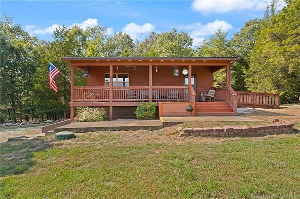 1.47 Acres of Land with Home for Sale in Depauw, Indiana