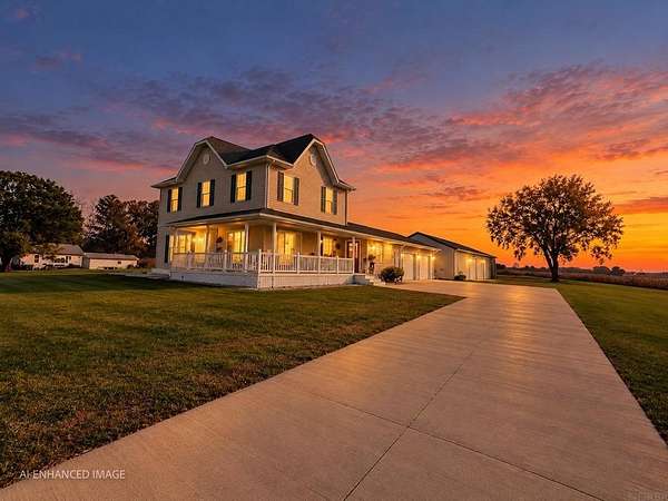 2 Acres of Land with Home for Sale in Shell Rock, Iowa