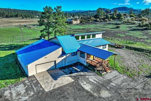 6.62 Acres of Land with Home for Sale in Pagosa Springs, Colorado