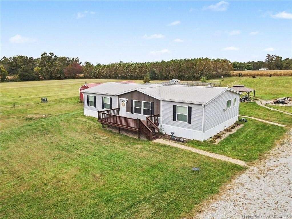 5.85 Acres of Land with Home for Sale in Charlestown, Indiana