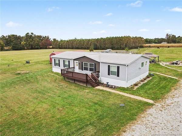 5.85 Acres of Land with Home for Sale in Charlestown, Indiana