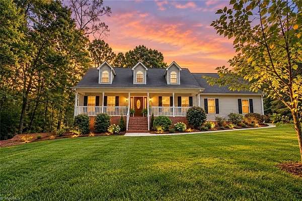 24 Acres of Recreational Land with Home for Sale in Walnut Cove, North Carolina