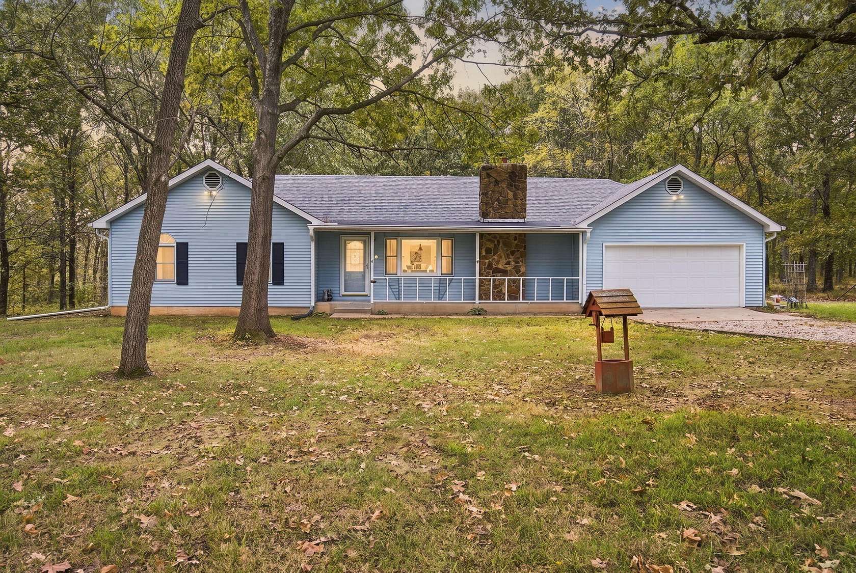 20.2 Acres of Recreational Land with Home for Sale in Aldrich, Missouri