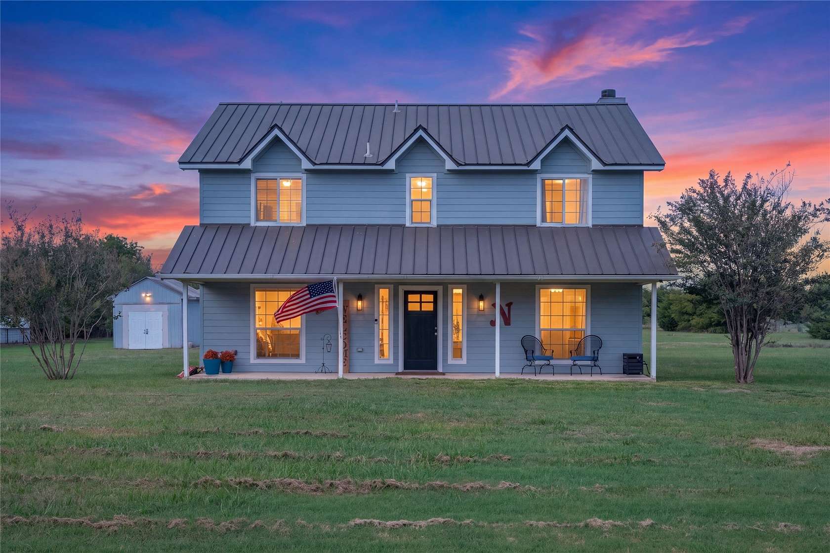 2.9 Acres of Land with Home for Sale in Caddo Mills, Texas