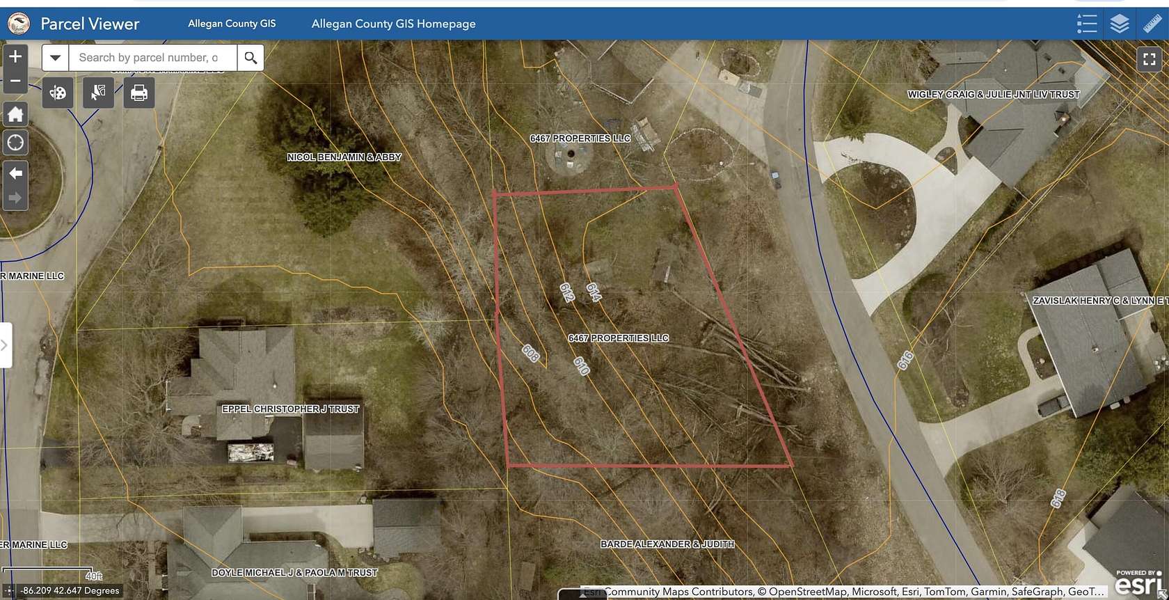 0.34 Acres of Residential Land for Sale in Douglas, Michigan
