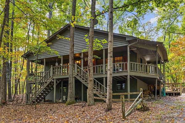 10 Acres of Land with Home for Sale in Suches, Georgia